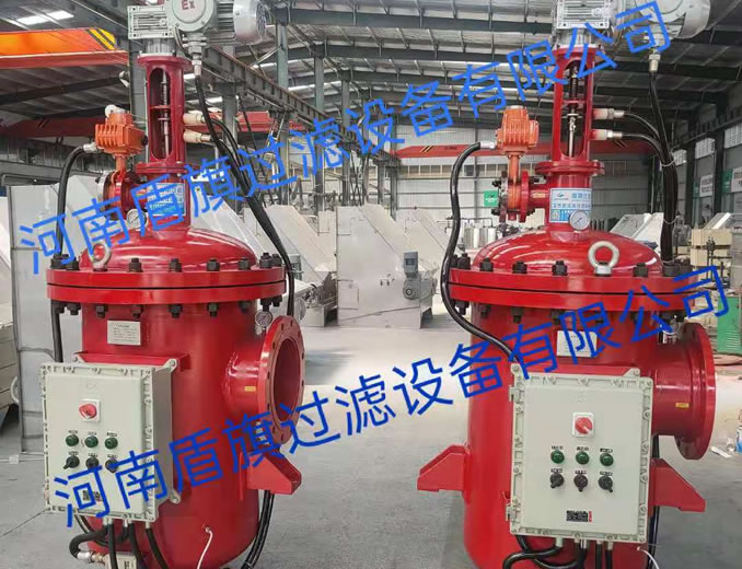 全自動(dòng)碳鋼吸吮式掃描立式自清洗過濾器